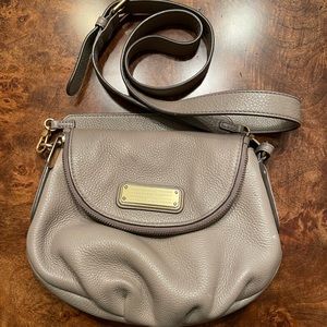 Marc by Marc Jacobs Taupe leather crossbody bag
